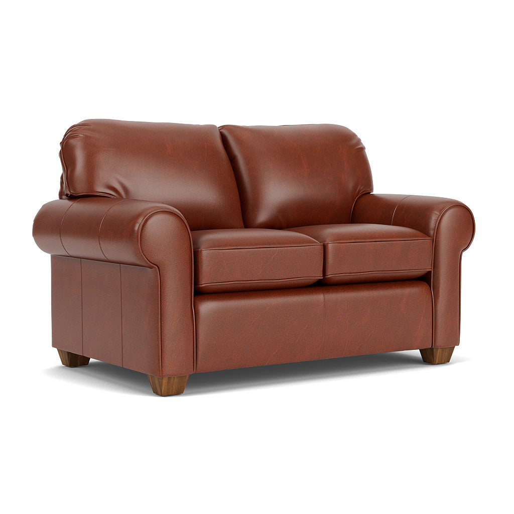 Thornton Leather Loveseat