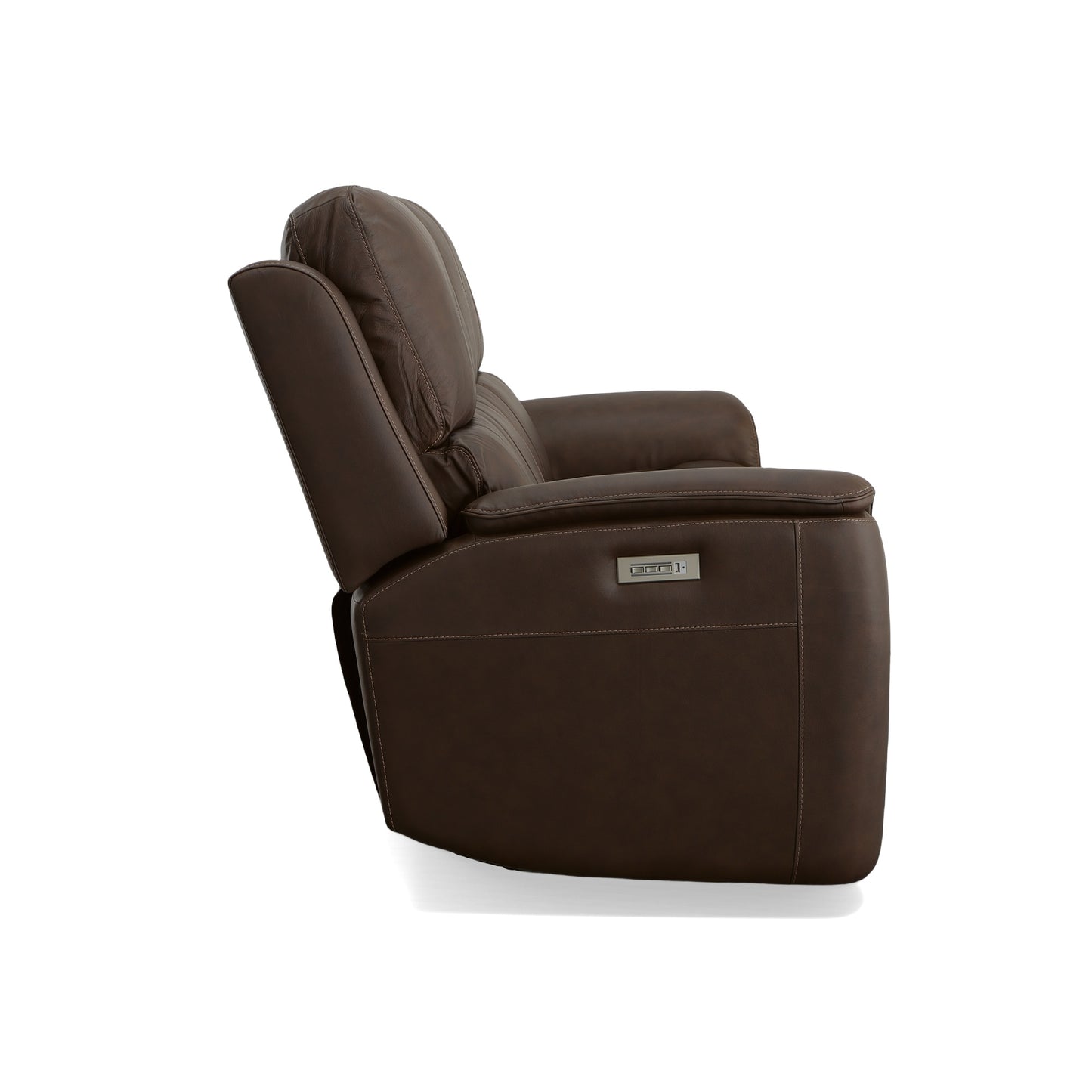 Flexsteel Henry Power Reclining Sofa with Power Headrests & Lumbar
