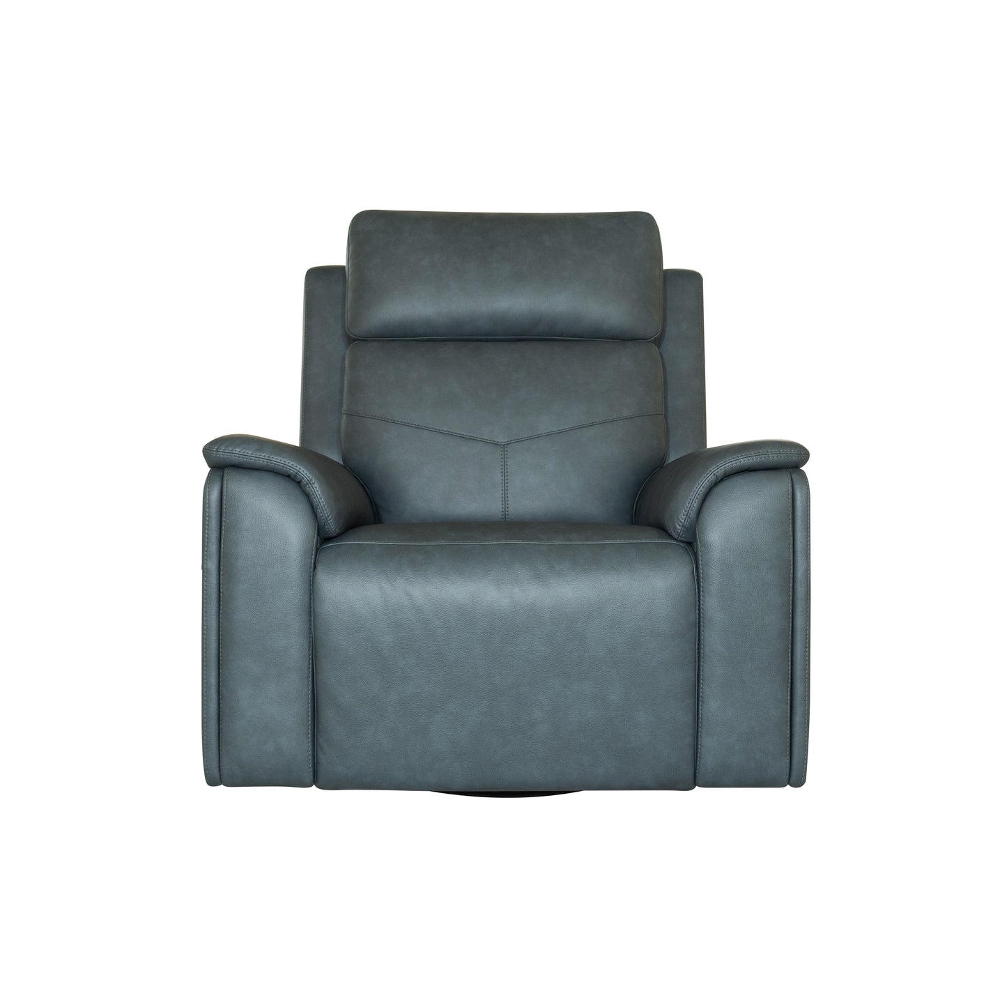 Flexsteel Vernon Power Swivel Gliding Recliner with Power Headrest, Lumbar, Heat & Massage