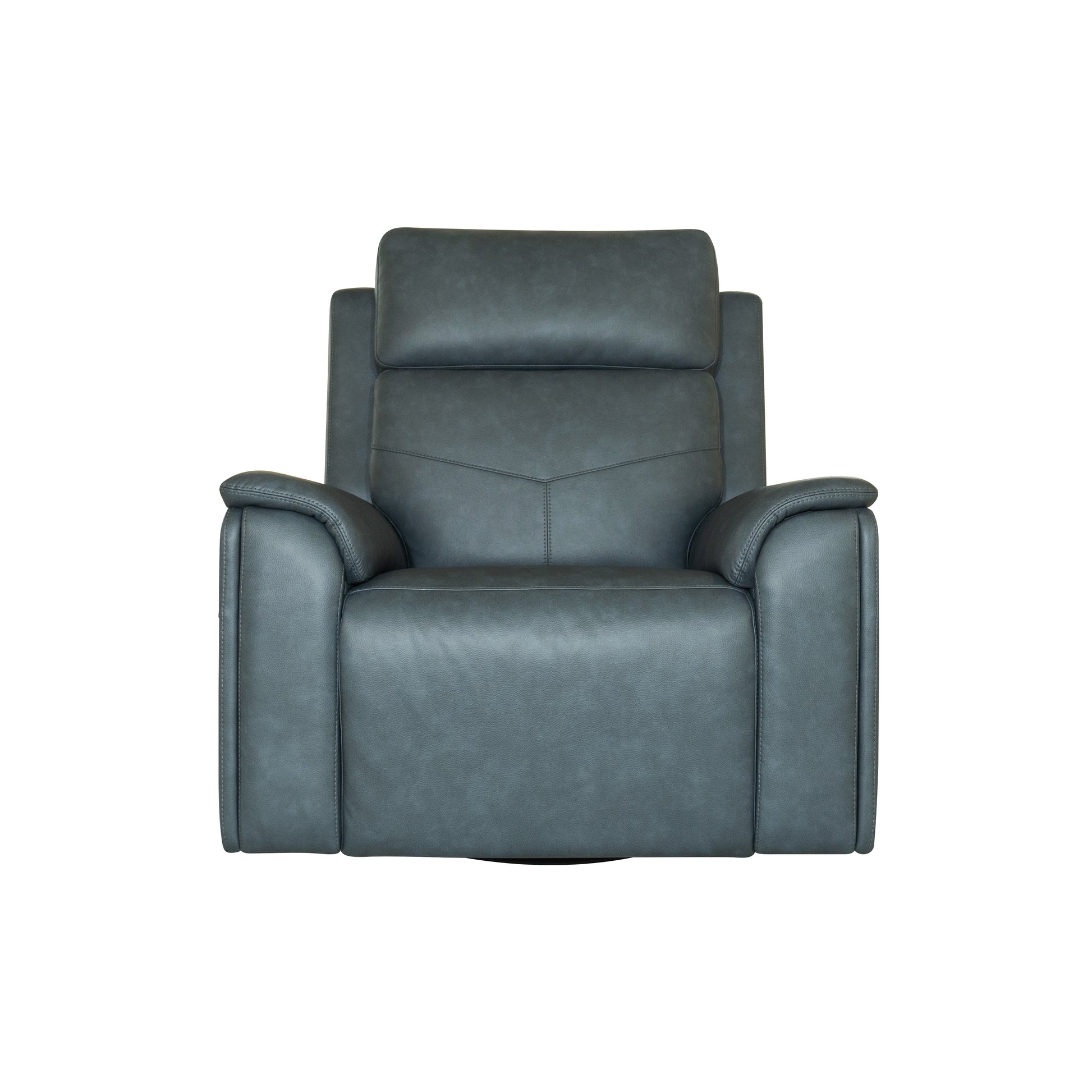 Flexsteel Vernon Power Swivel Gliding Recliner with Power Headrest, Lumbar, Heat & Massage