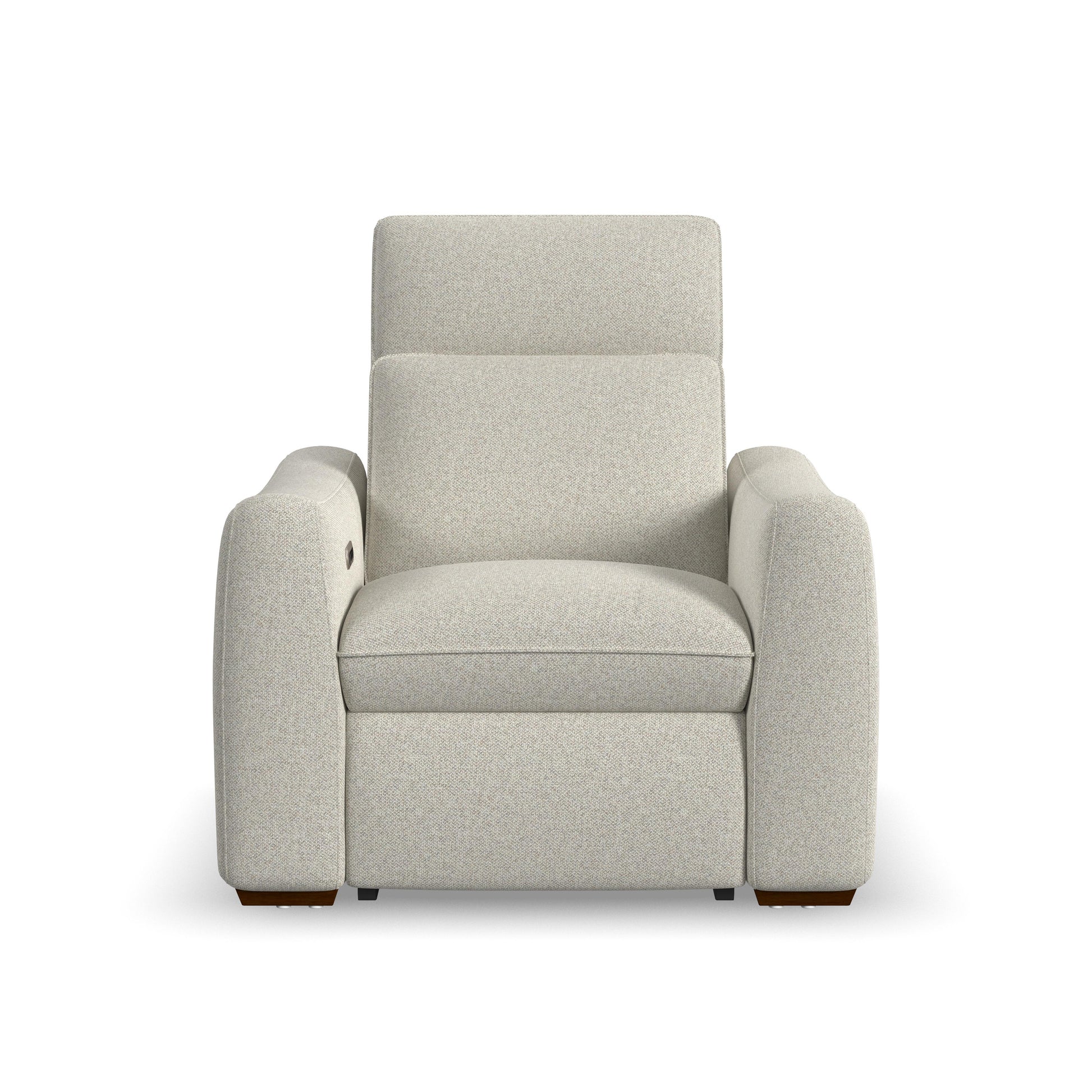 Flexsteel Ava Power Recliner with Power Headrest & Lumbar
