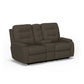 Flexsteel Kerrie Power Reclining Loveseat with Console