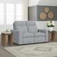 Flexsteel Ava Power Reclining Loveseat with Power Headrest & Lumbar