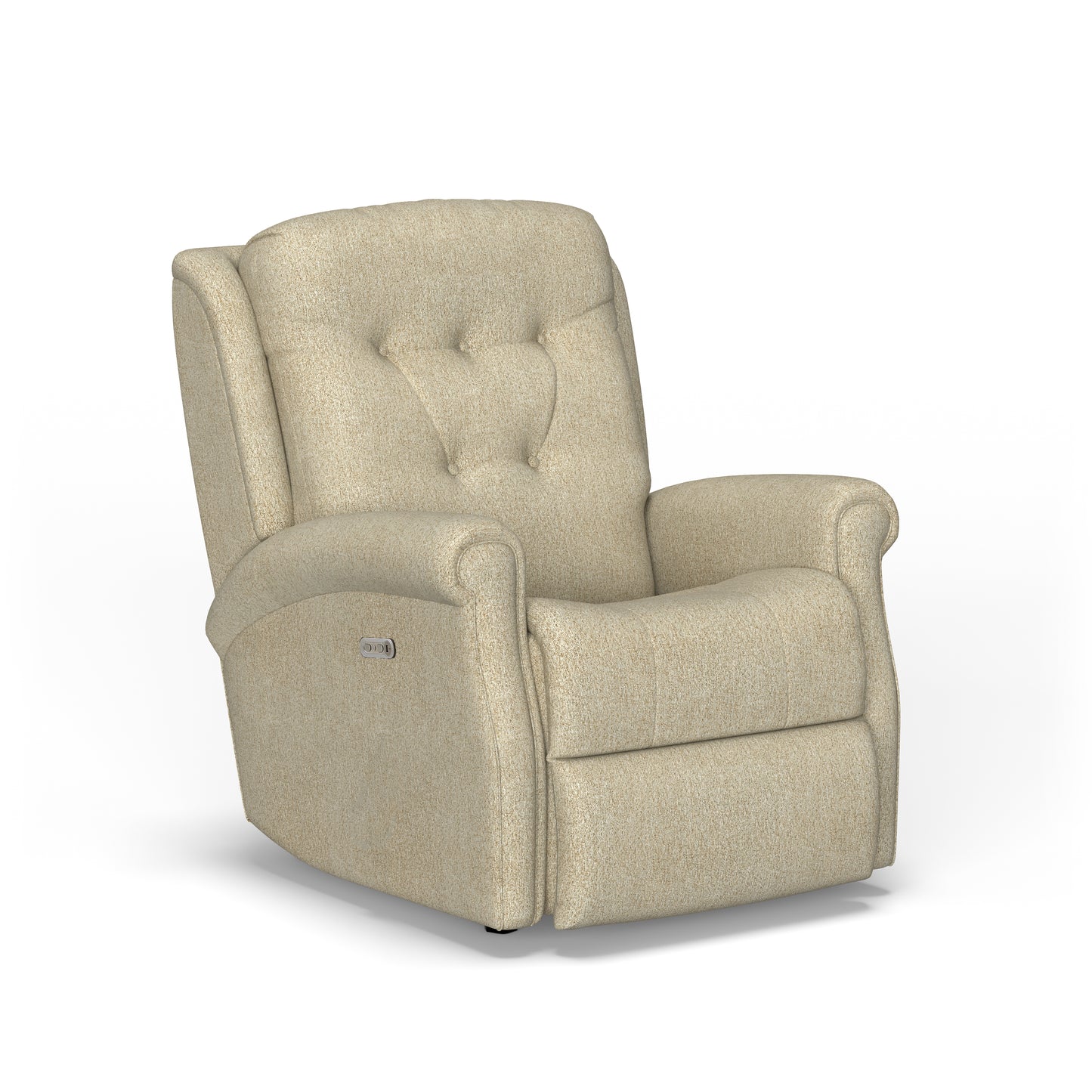 Flexsteel Minnie Power Rocking Recliner with Power Headrest