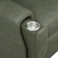 Flexsteel Felix Power Recliner with Power Headrest, Lumbar, Heat & Massage