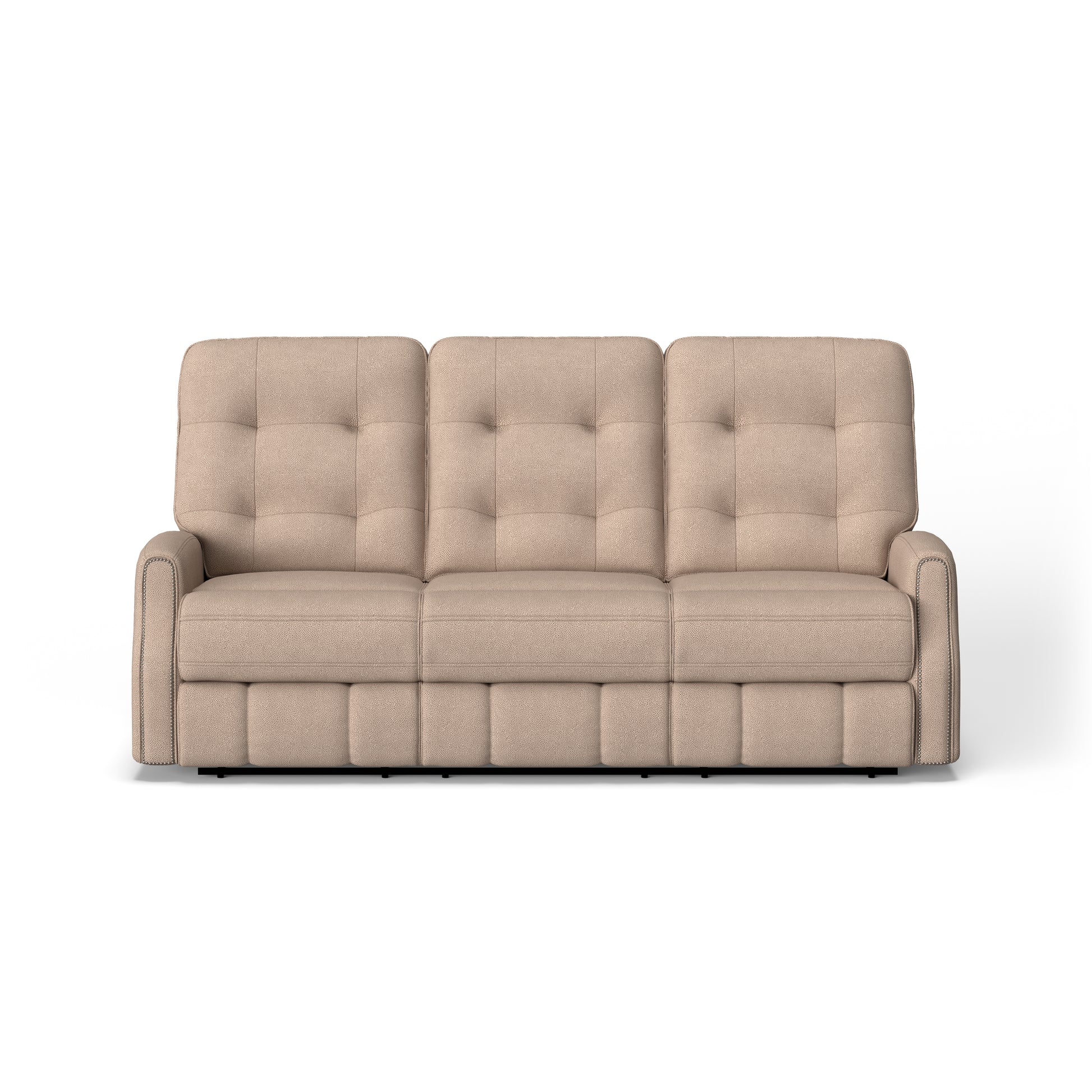 Flexsteel Devon Power Reclining Sofa with Power Headrests