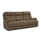 Flexsteel Zecliner Zofa Power Reclining Sofa with Console, Power Headrest, Lumbar, Heat & Massage
