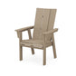 Modern Curveback Adirondack Dining Chair