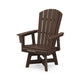 Nautical Curveback Adirondack Swivel Dining Chair