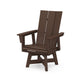 Modern Curveback Adirondack Swivel Dining Chair