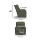 Flexsteel Porter Power Recliner with Power Headrest & Lumbar