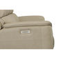 Flexsteel Henry Leather Power Reclining Sofa with Power Headrests & Lumbar