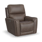 Flexsteel Carter Power Recliner with Power Headrest & Lumbar