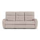 Flexsteel Strait Power Reclining Sofa with Power Headrests