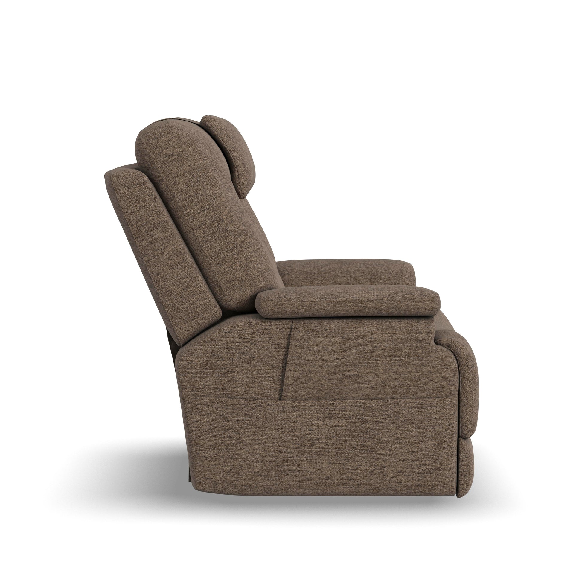 Flexsteel Zecliner Model 2+ Power Lift Sleep Recliner with Power Headrest, Lumbar, Heat & Massage