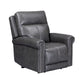 Flexsteel Alexander Leather Power Recliner with Power Headrest & Lumbar