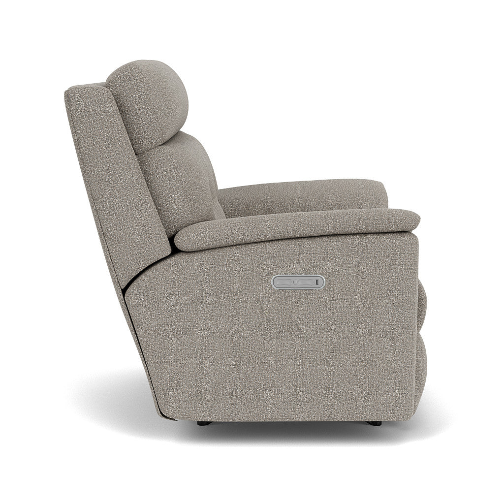 Flexsteel Mason Power Rocking Recliner with Power Headrest