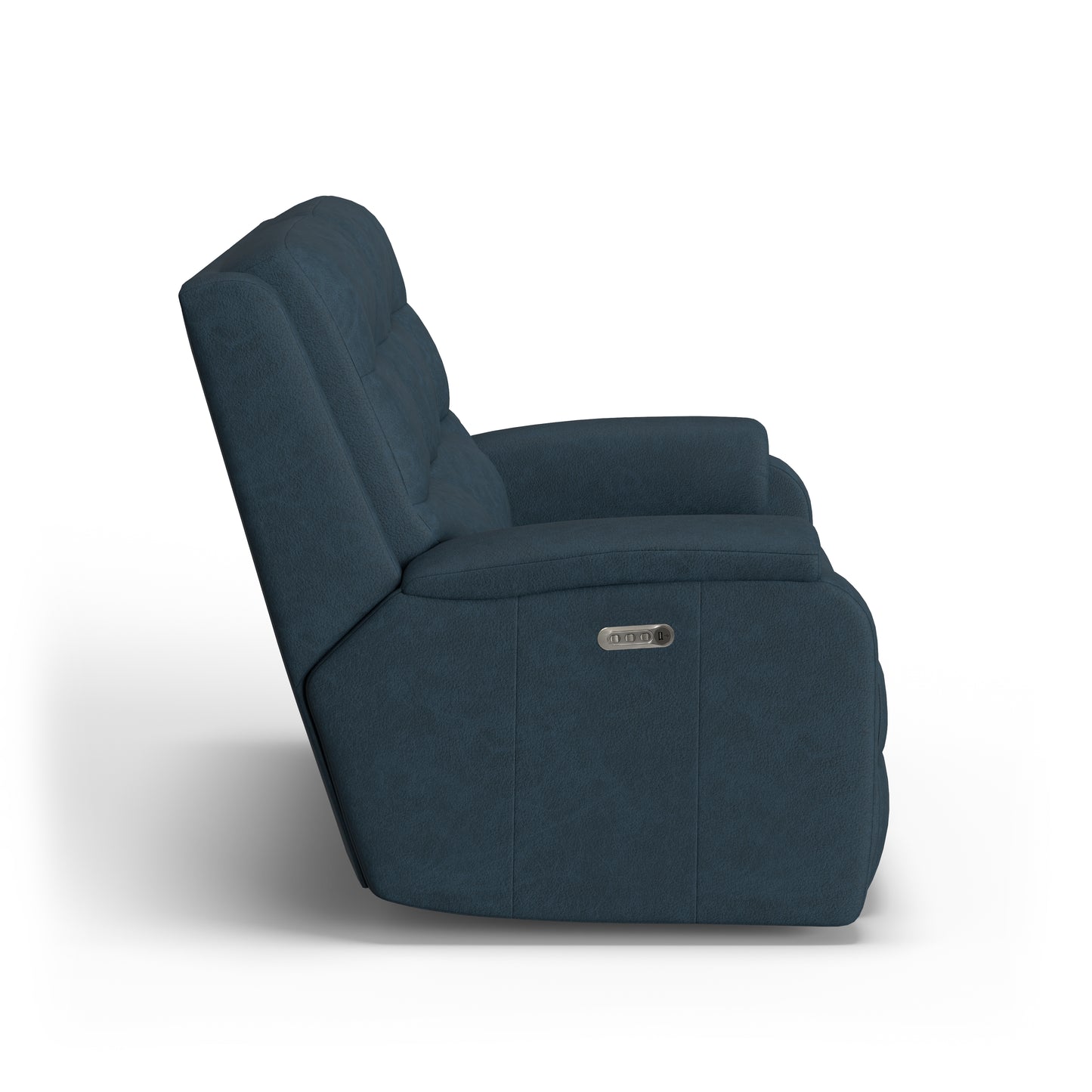 Flexsteel Arlo Power Reclining Loveseat with Power Headrests & Lumbar