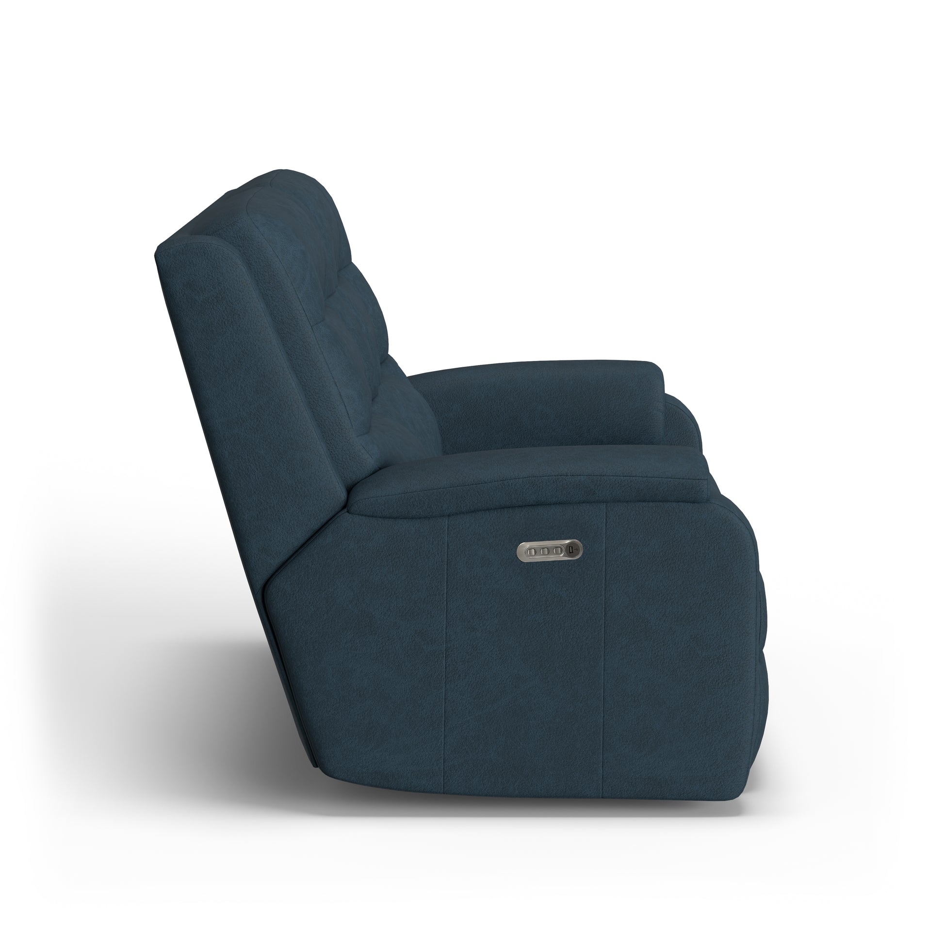 Flexsteel Arlo Power Reclining Loveseat with Power Headrests & Lumbar