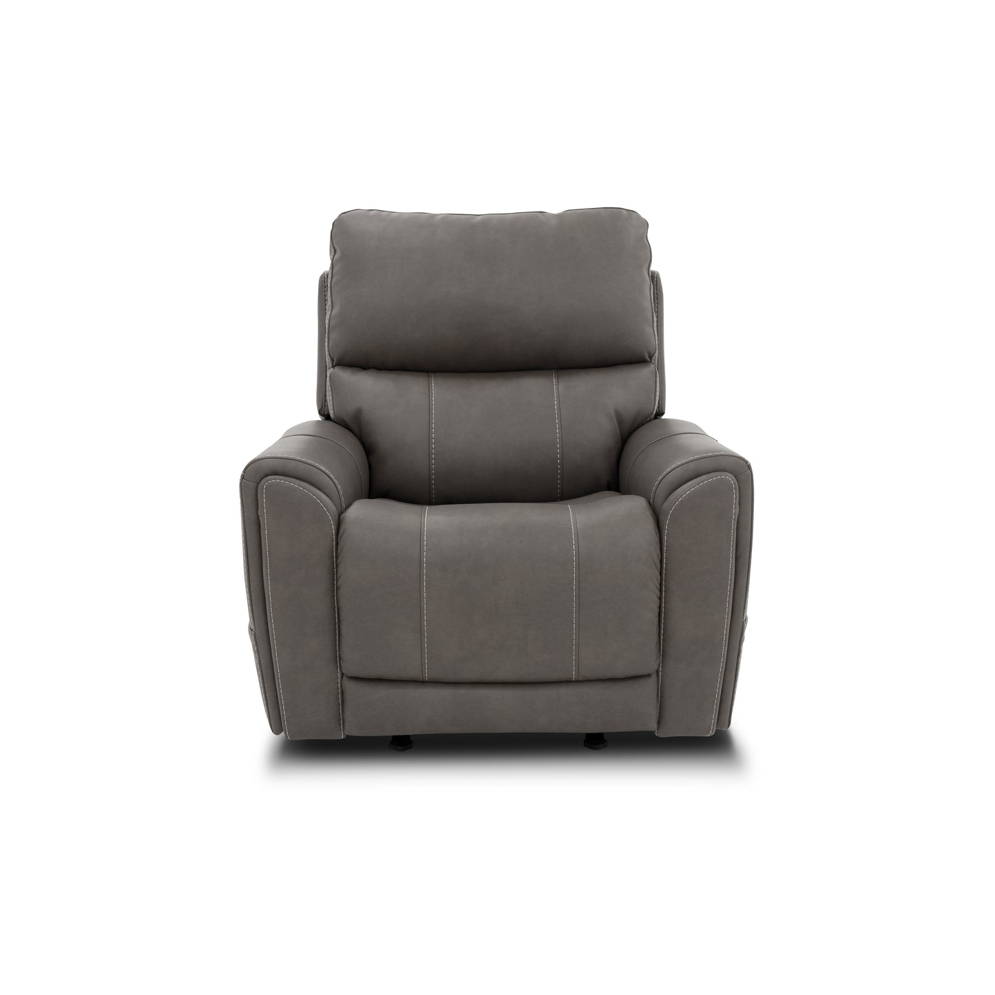 Flexsteel Carter Power Rocking Recliner with Power Headrest, Lumbar, Heat & Massage