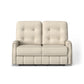 Flexsteel Devon Power Reclining Loveseat with Power Headrests