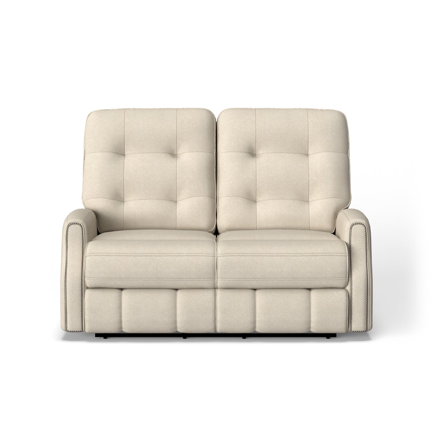 Flexsteel Devon Power Reclining Loveseat with Power Headrests