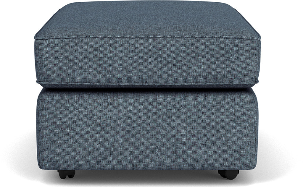 Flexsteel Vail Cocktail Ottoman with Casters