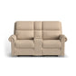 Flexsteel Bernard Power Reclining Loveseat with Console, Power Headrest, & Lumbar