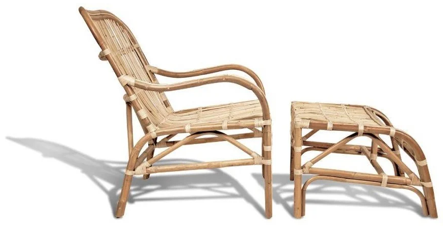 Riveria Arm Chair and Ottoman