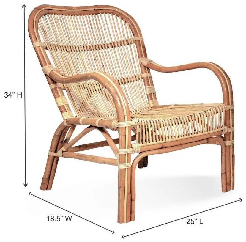 Riveria Arm Chair and Ottoman