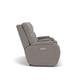 Flexsteel Strait Power Recliner with Power Headrest & Lumbar