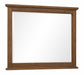 Jamestown Oak Triple Dresser 8 Drawer and Mirror