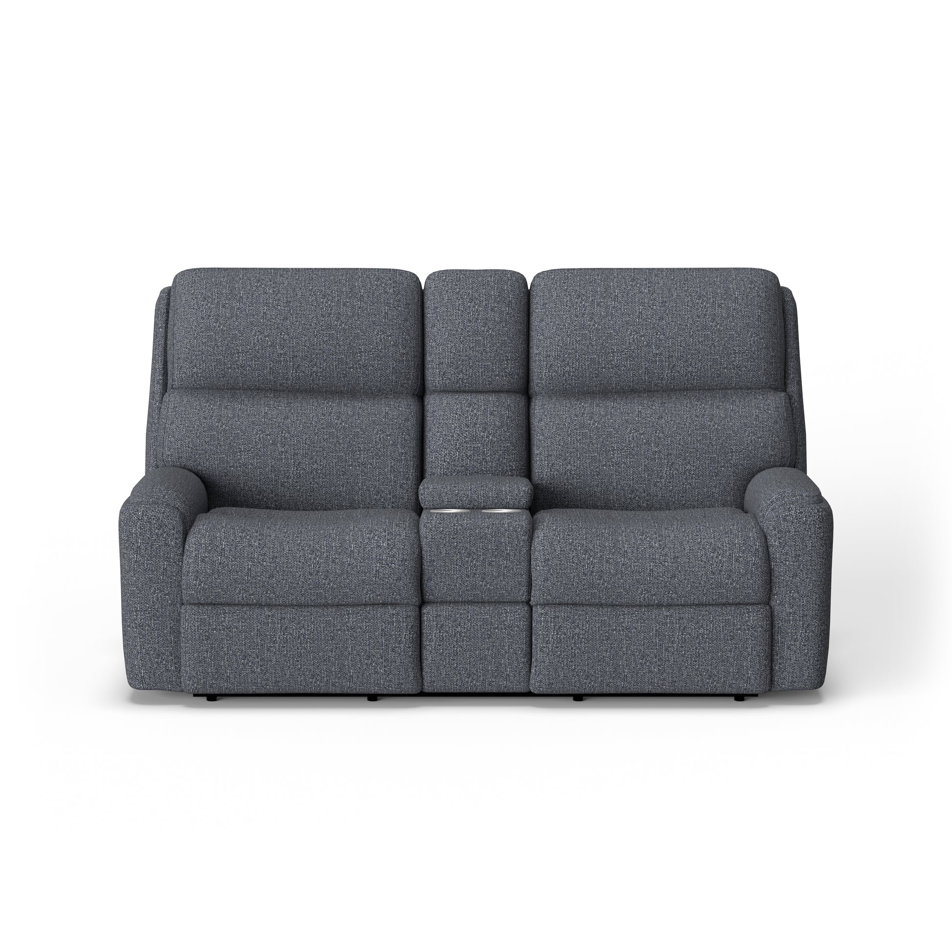 Flexsteel Rio Reclining Loveseat with Console