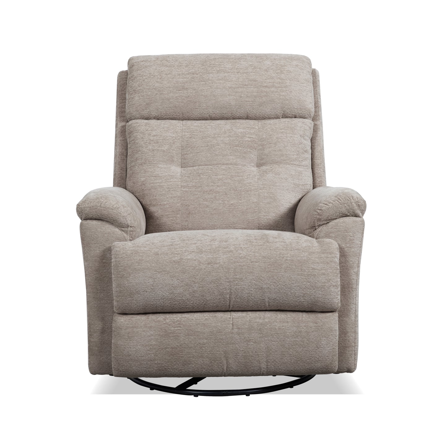 Flexsteel Sophisticated Perfect Match Power Swivel Gliding Recliner with Power Headrest & Lumbar