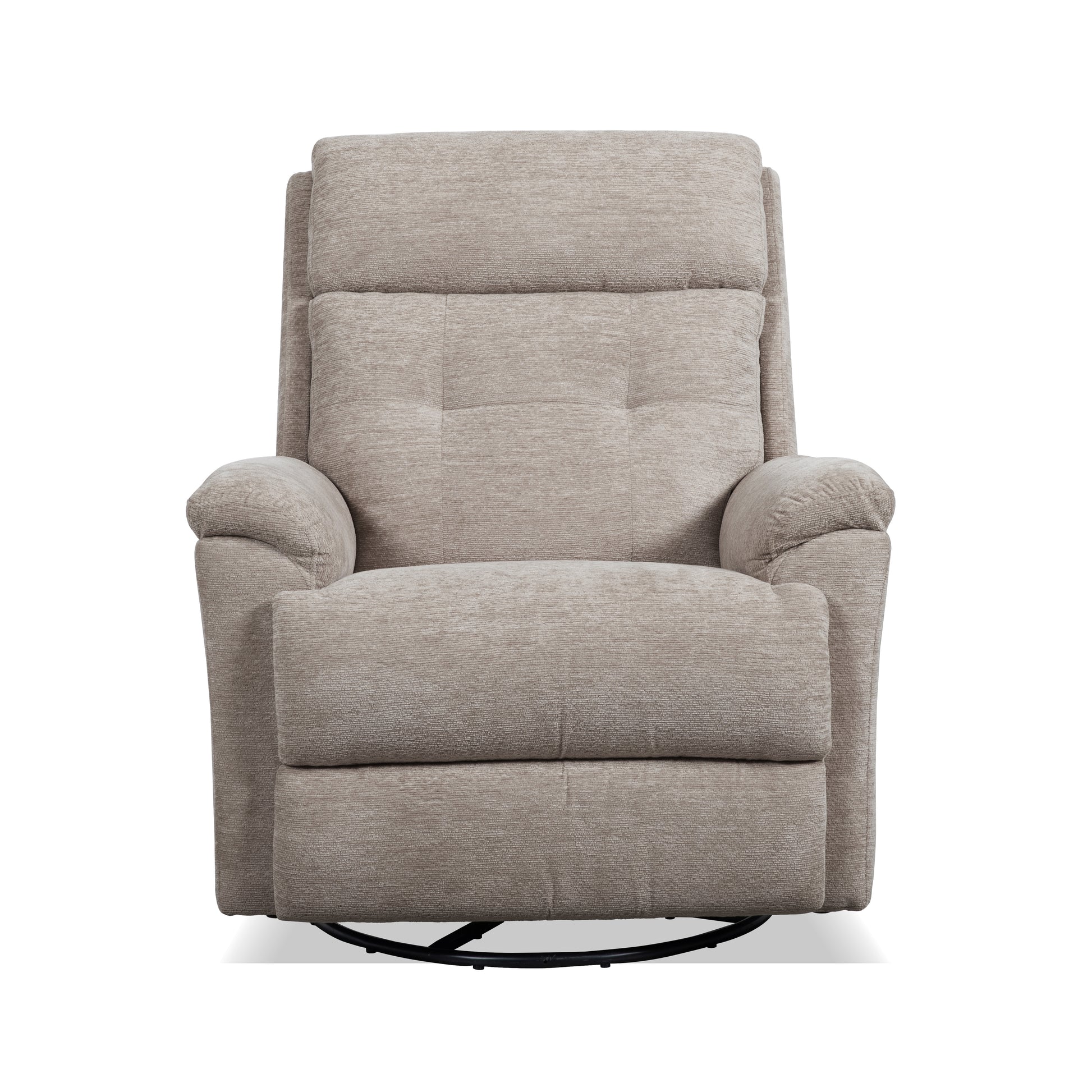 Flexsteel Sophisticated Perfect Match Power Swivel Gliding Recliner with Power Headrest & Lumbar