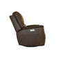 Flexsteel Henry Power Swivel Gliding Recliner with Power Headrest, Lumbar, Heat & Massage