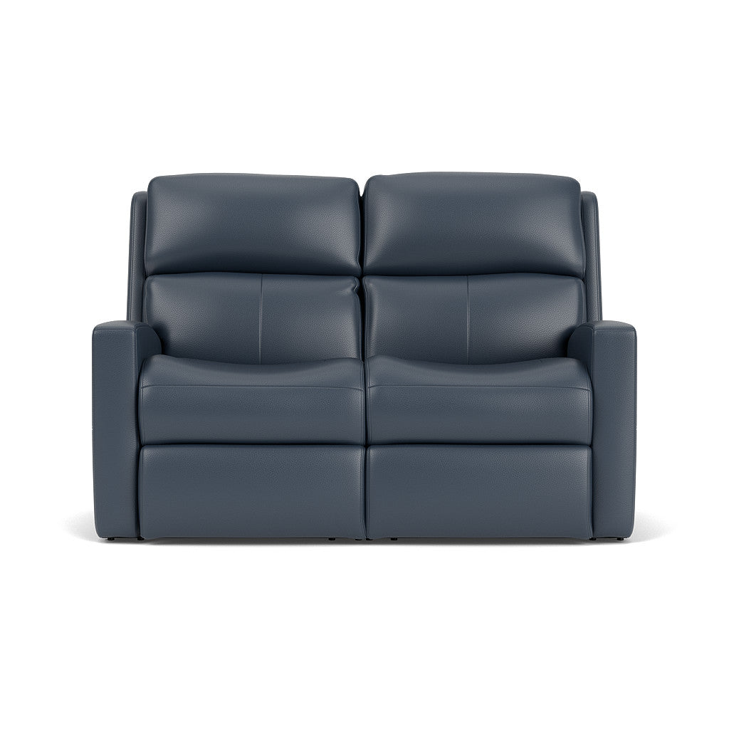 Flexsteel Catalina Power Reclining Loveseat with Power Headrests