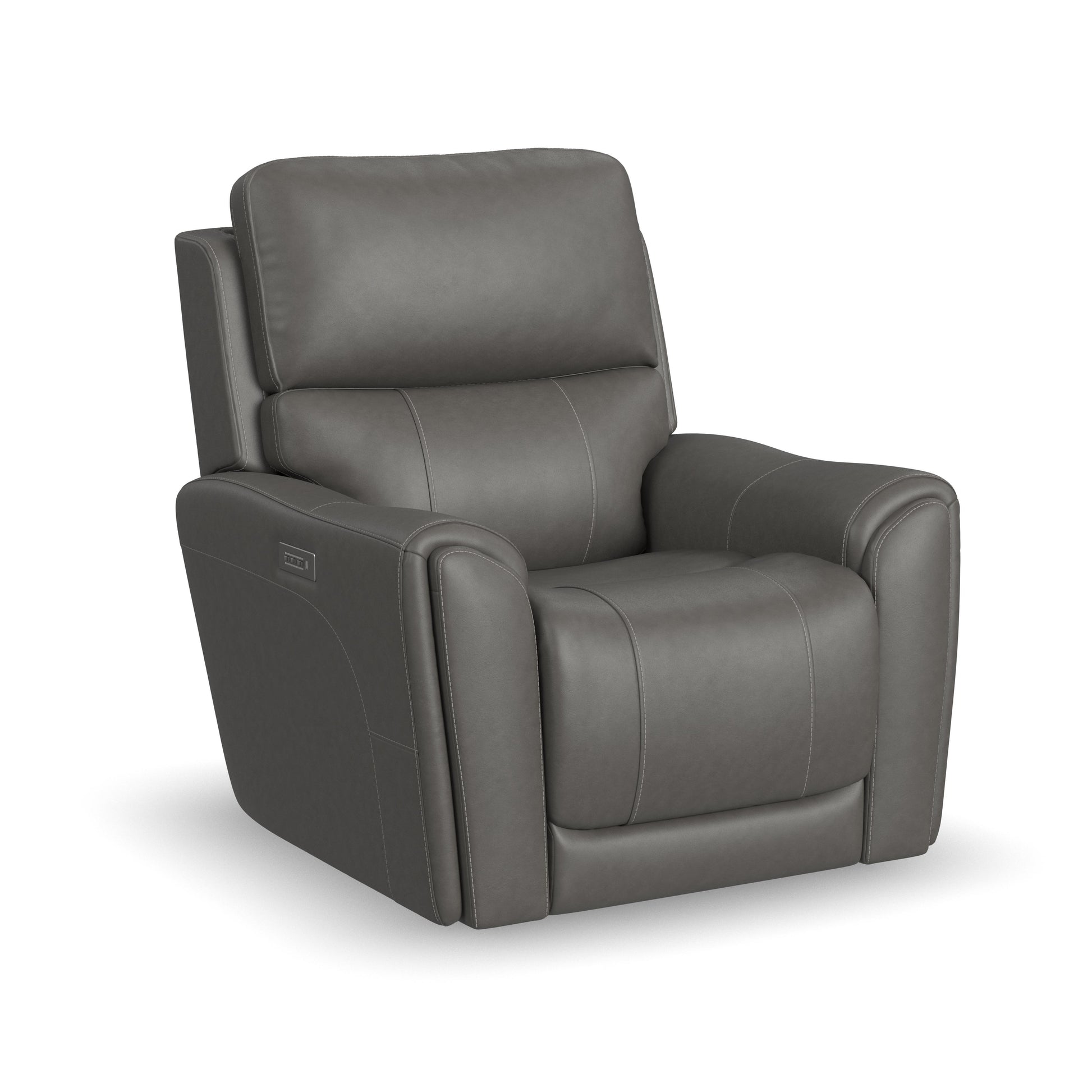 Flexsteel Carter Power Recliner with Power Headrest & Lumbar