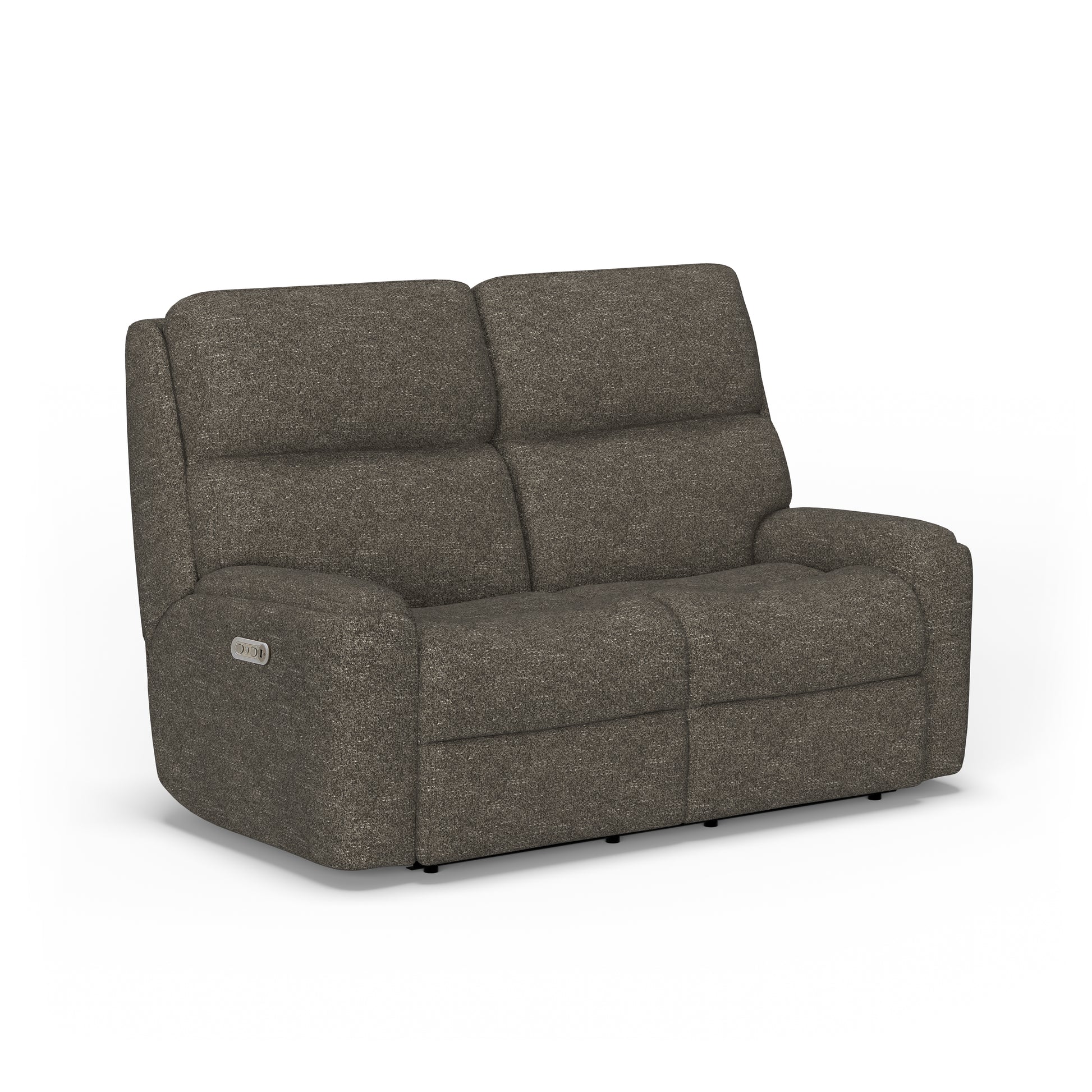 Flexsteel Rio Power Reclining Loveseat with Power Headrests