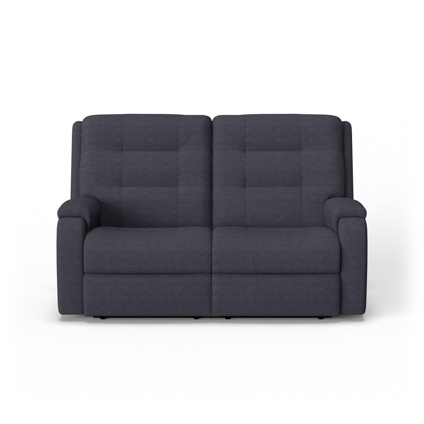 Flexsteel Arlo Power Reclining Loveseat with Power Headrest & Lumbar