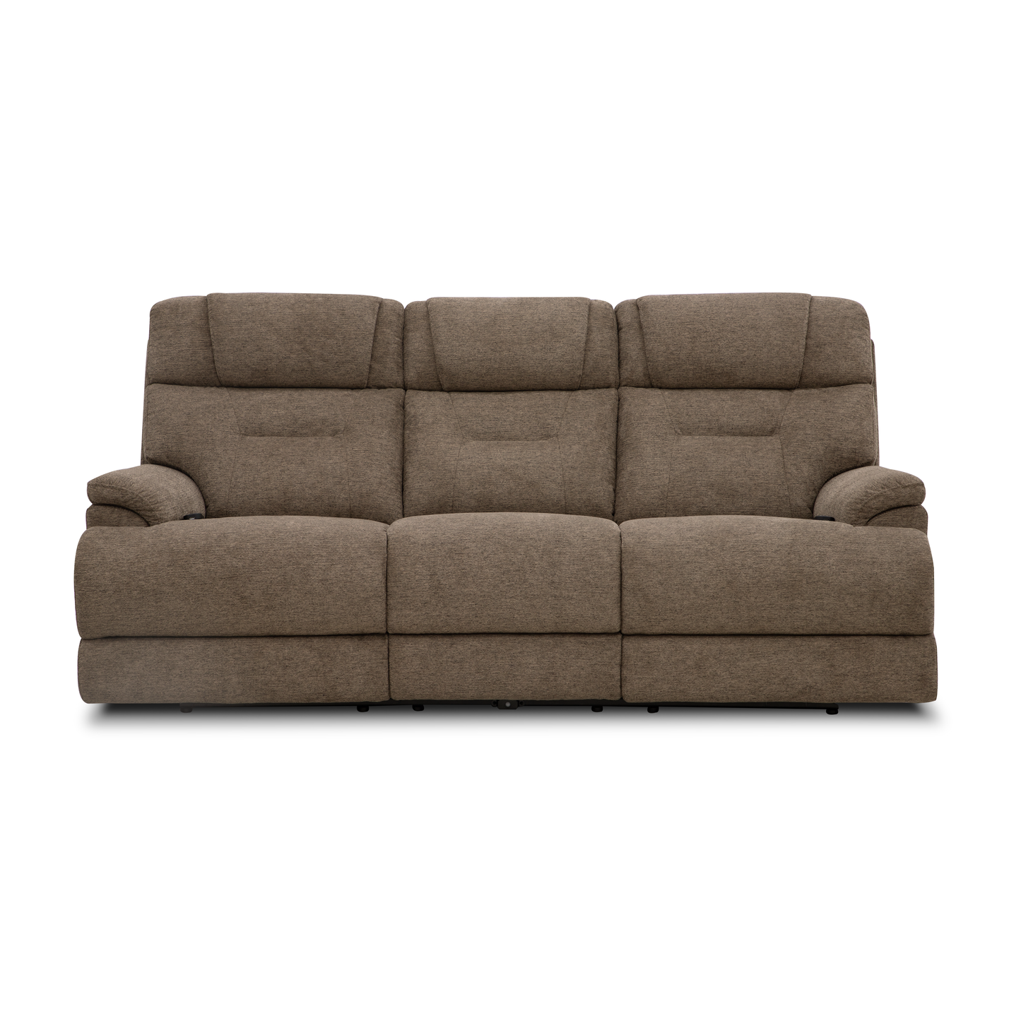 Flexsteel Zecliner Zofa Power Reclining Sofa with Console, Power Headrest, Lumbar, Heat & Massage