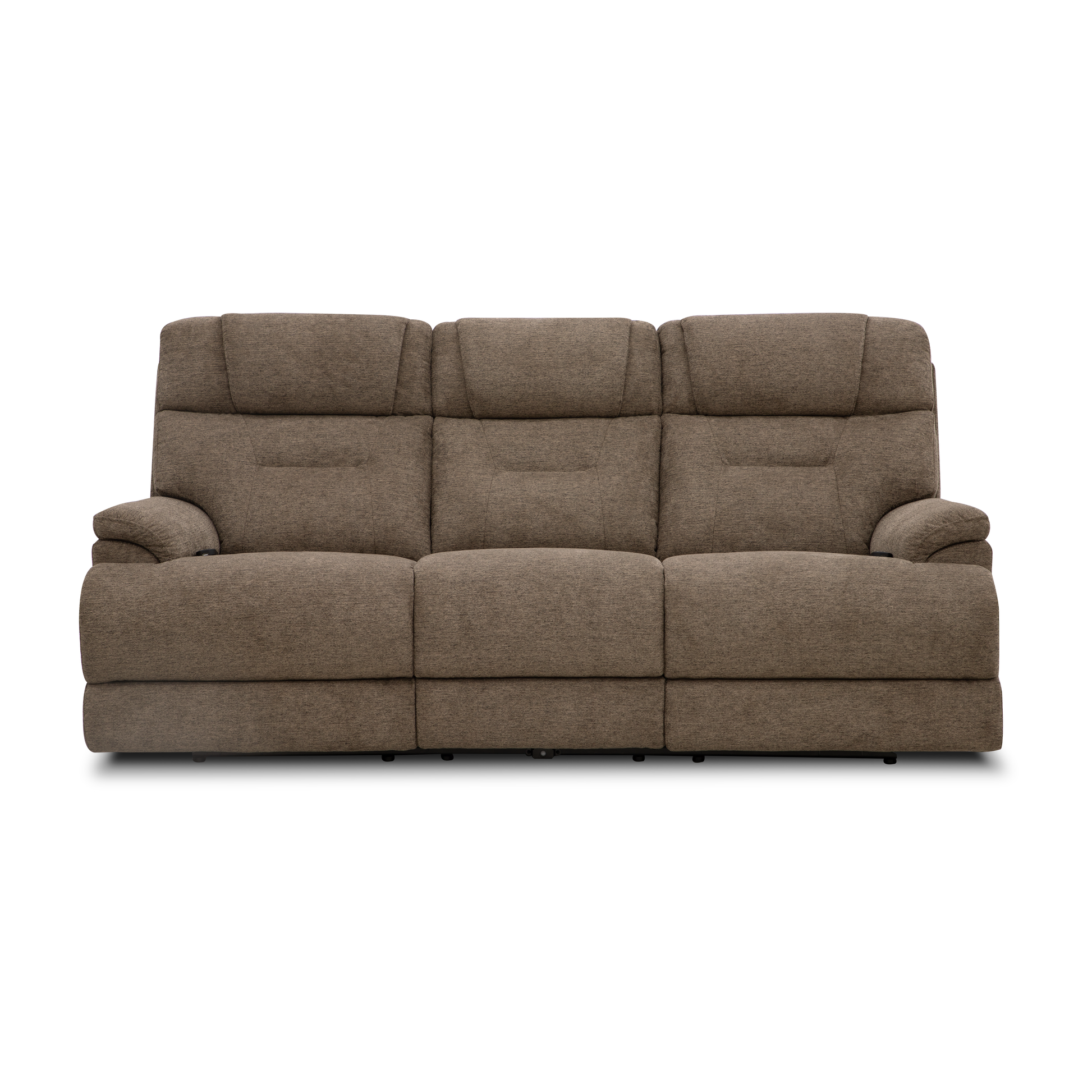 Flexsteel Zecliner Zofa Power Reclining Sofa with Console, Power Headrest, Lumbar, Heat & Massage