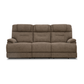 Flexsteel Zecliner Zofa Power Reclining Sofa with Console, Power Headrest, Lumbar, Heat & Massage