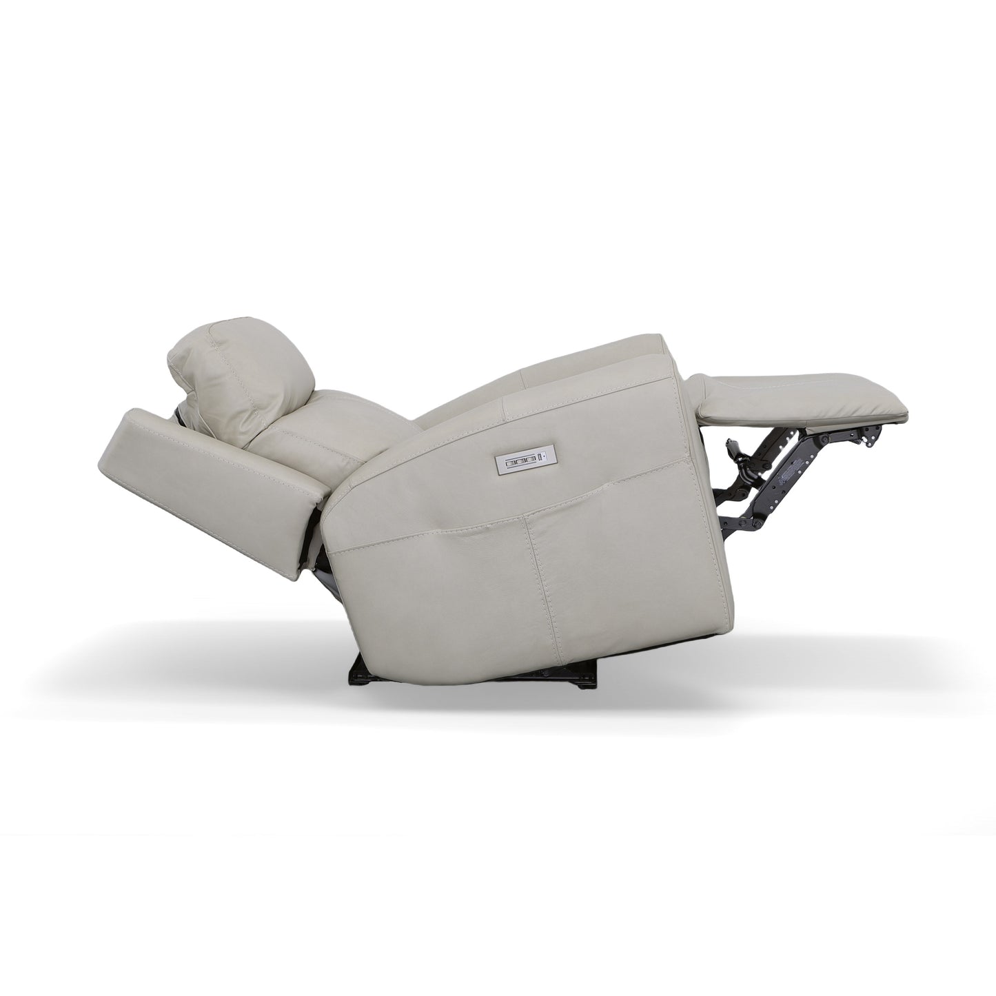 Flexsteel Barnett Power Recliner with Power Headrest & Lumbar