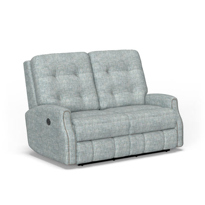 Flexsteel Devon Power Reclining Loveseat