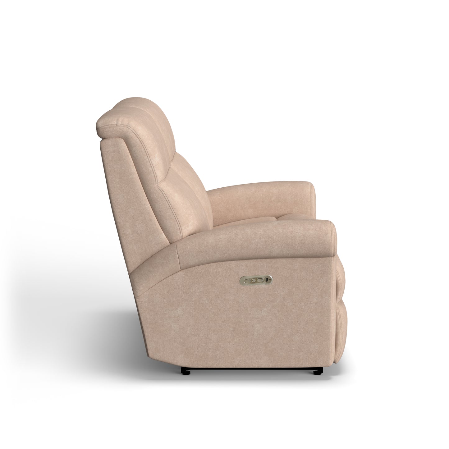 Flexsteel Davis Power Reclining Loveseat with Power Headrests