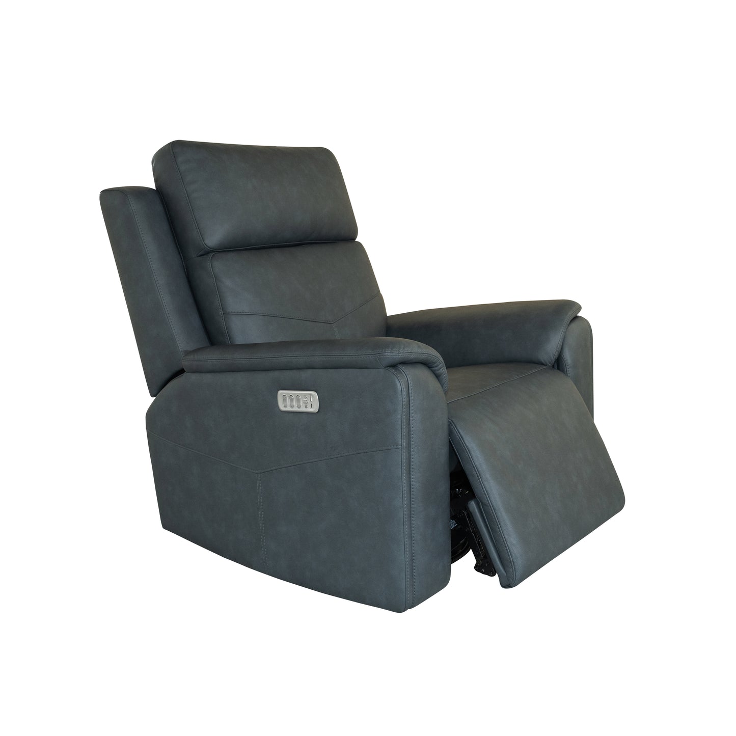 Flexsteel Vernon Power Swivel Gliding Recliner with Power Headrest, Lumbar, Heat & Massage