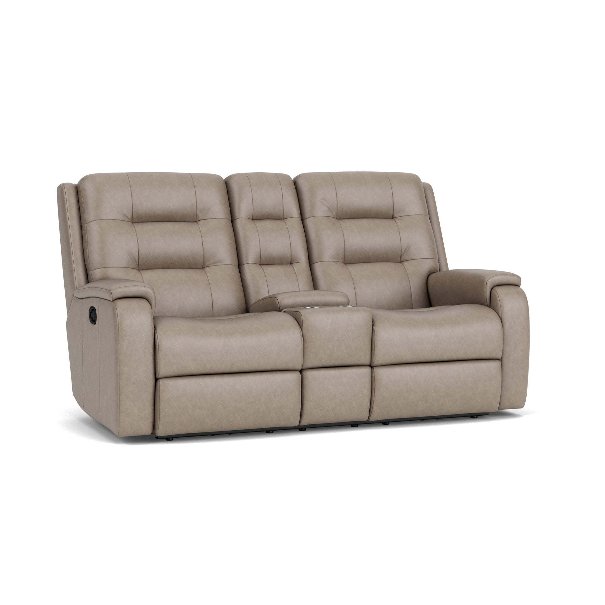 Flexsteel Arlo Reclining Loveseat with Console