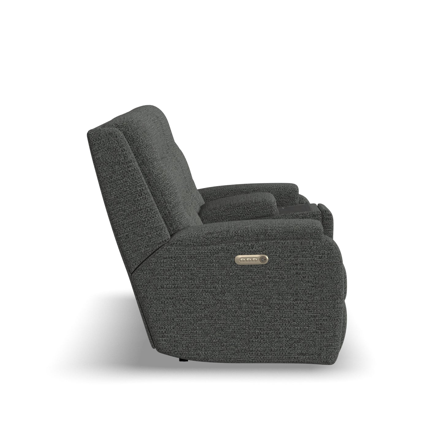 Flexsteel Arlo Power Reclining Loveseat with Console & Power Headrests & Lumbar