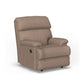 Geneva Leather Power Rocking Recliner - Mushroom (659-82)
